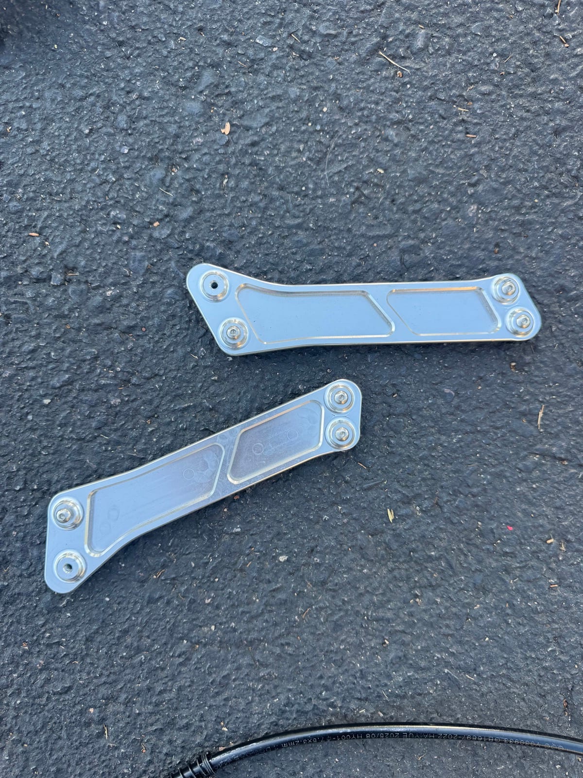 Chrome Ultra Bee Battery Side Protectors, photo 2 of 2