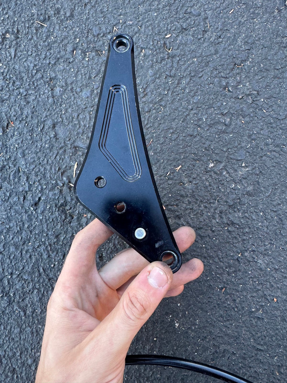 ER MotoWatts CNC Shift Lock with Peg for Surron LBX, photo 2 of 3