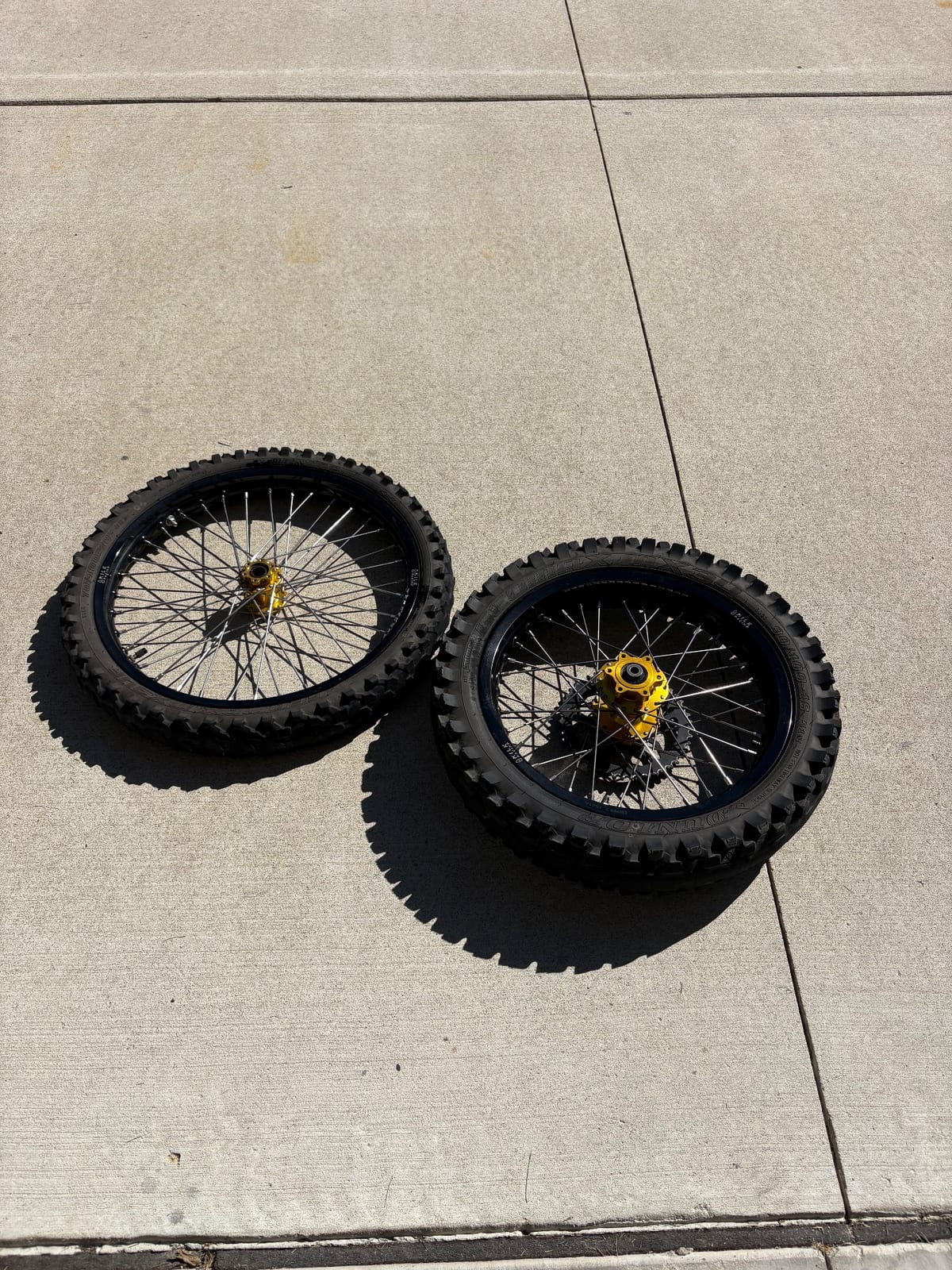 Milk Racing 16-19 Dirt Wheel Set, photo 1 of 4