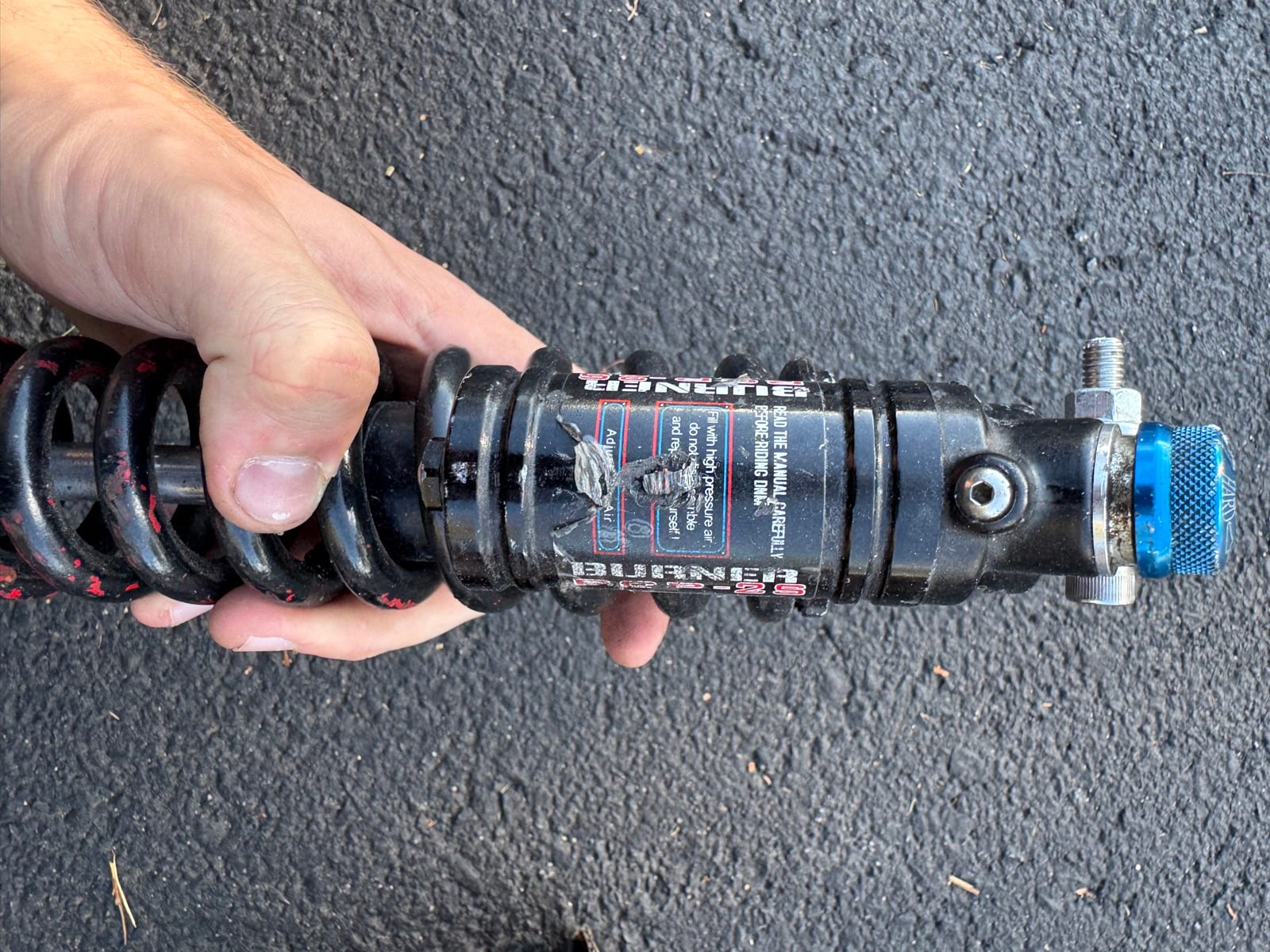 DNM Burner RCP-2S Rear Shock, photo 2 of 4