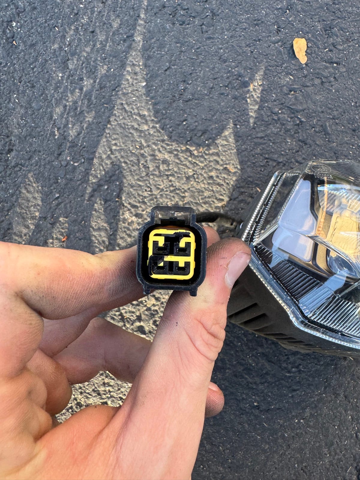 Ultra Bee Stock Headlight, photo 2 of 3
