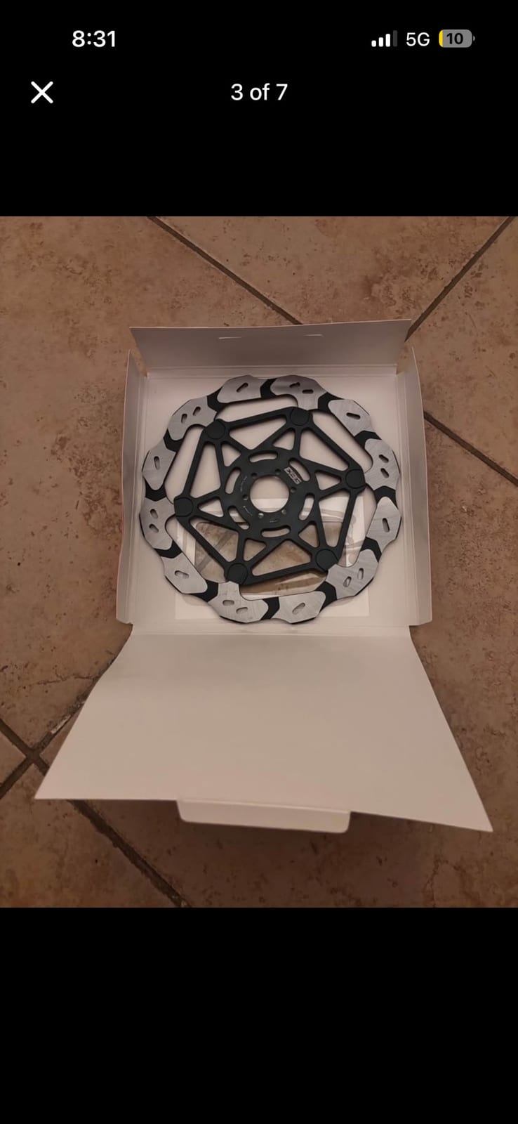 Ebike Garage Rotor Sur-Ron Lbx Fitment Ultra Be Brake Rotor, photo 3 of 5