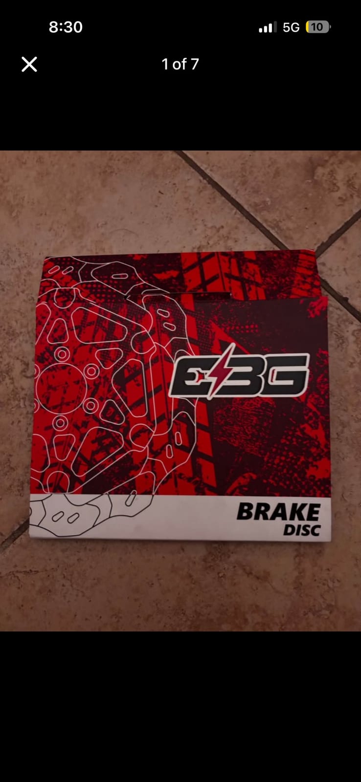Ebike Garage Rotor Sur-Ron Lbx Fitment Ultra Be Brake Rotor, photo 2 of 5