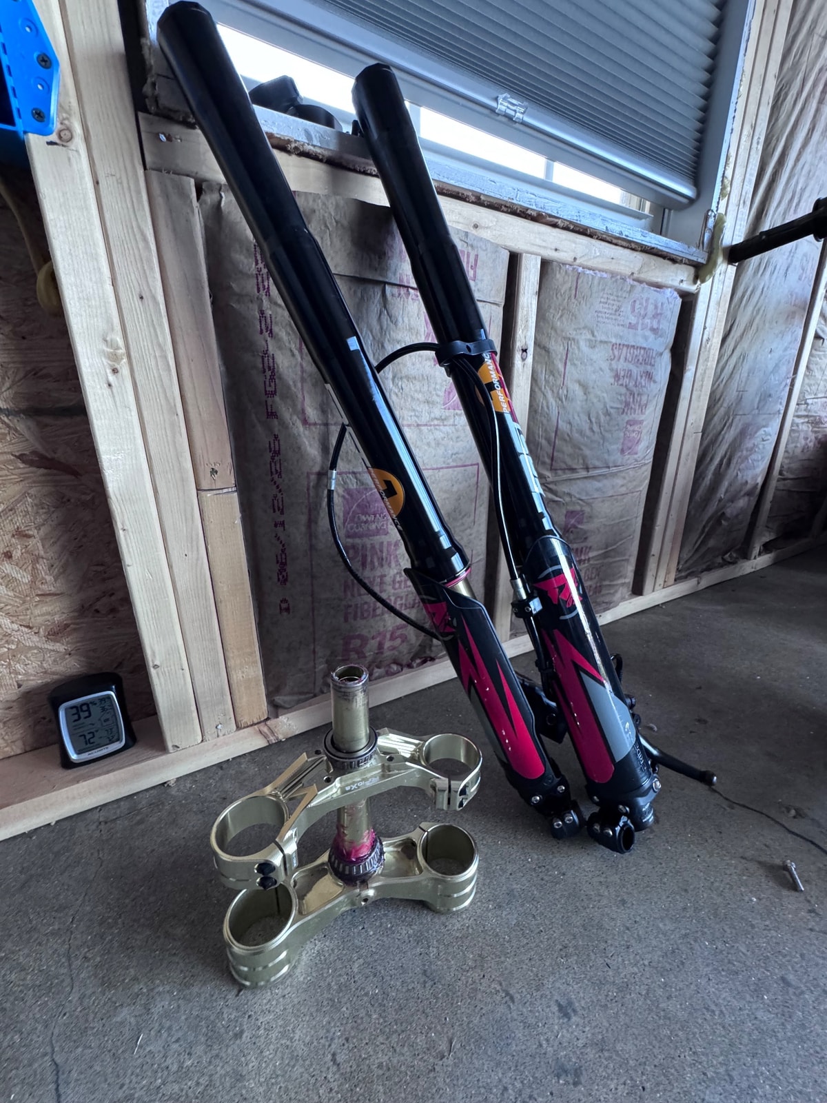 Rfloxa Drop Clamp + E Ride Pro Sr Forks