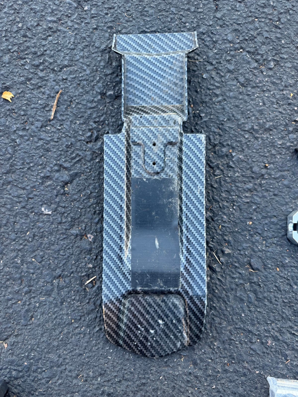 Carbon Fiber Look Surron Rear Mud Plate, photo 1 of 4