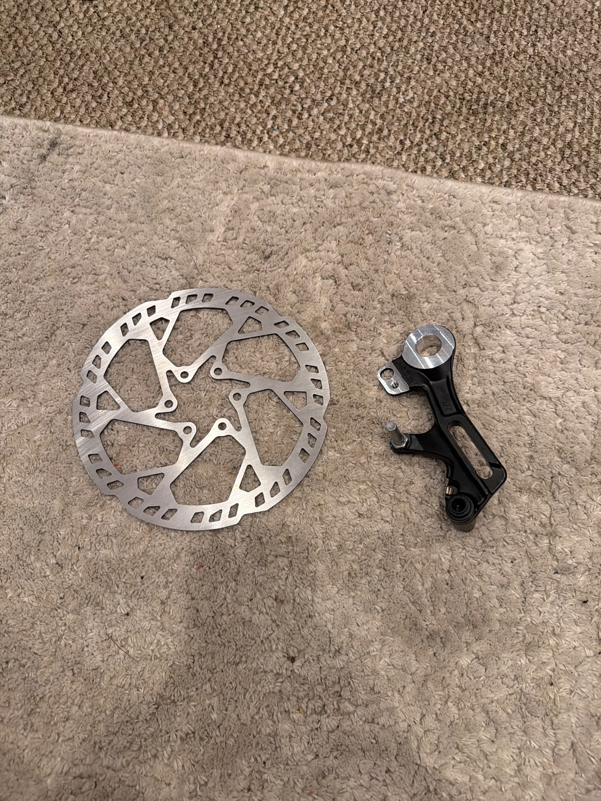 Sur-Ron Lbx Rotor And Caliper Mount, photo 1 of 2