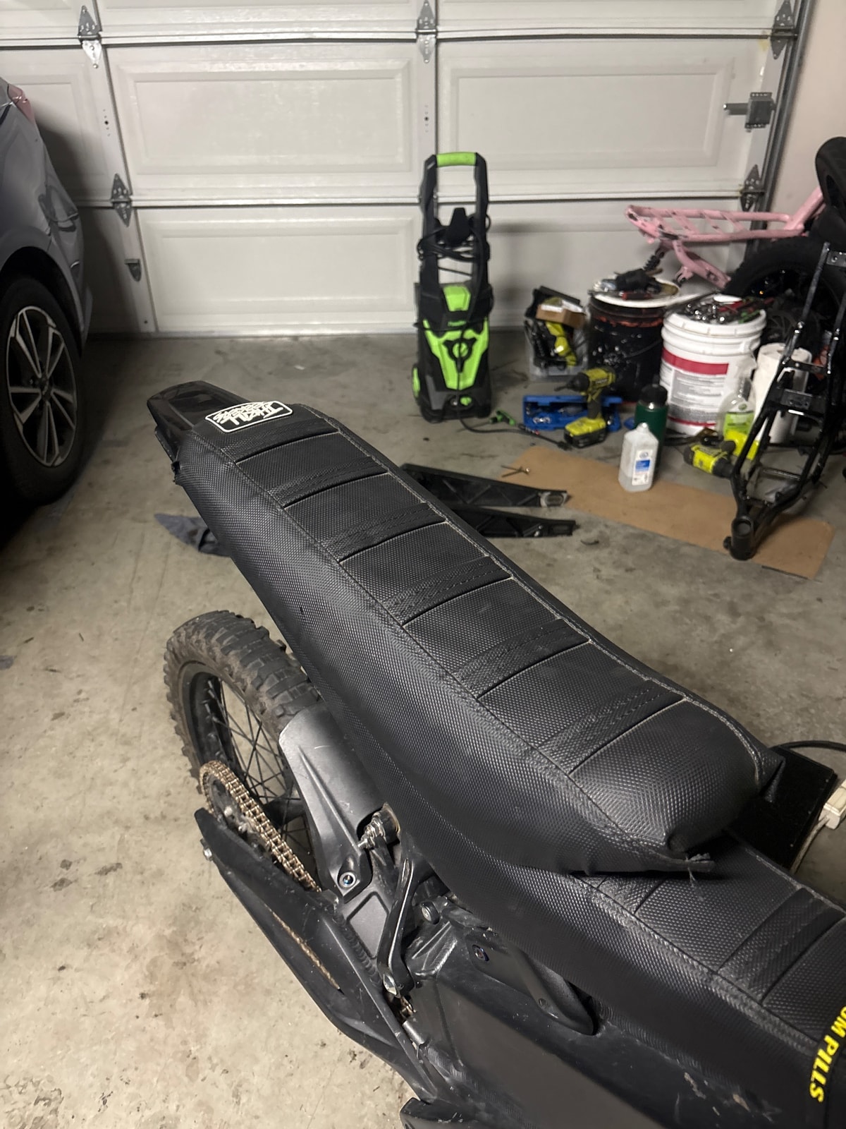 Sur-Ron Lbx Extended Seat With Seat Cover, photo 1 of 3