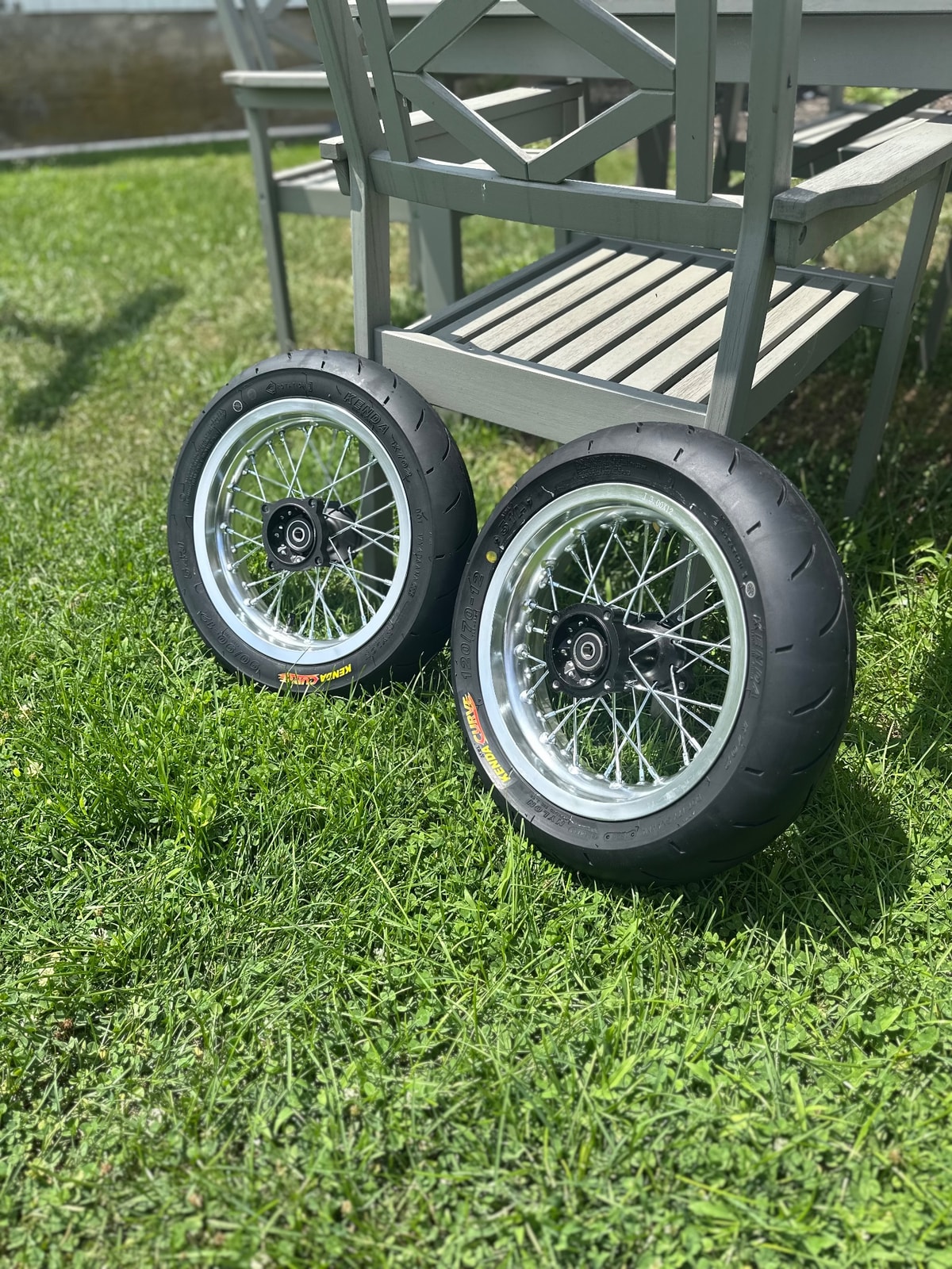 12 Inch Chrome Sumos, photo 1 of 3