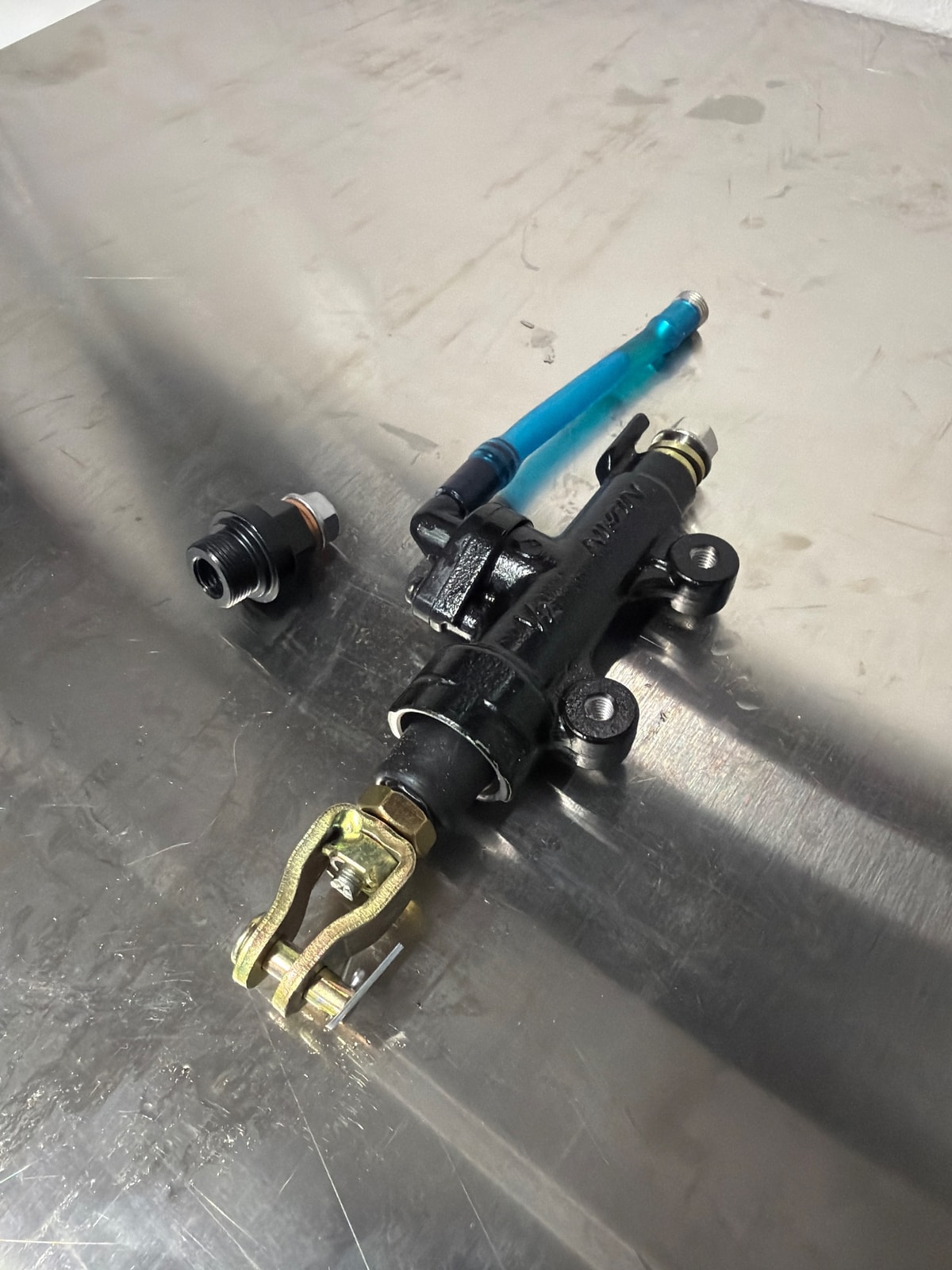 Nisin Footbrake Master That Can Have Hand Brake And Footbrake On One Caliper, photo 2 of 2