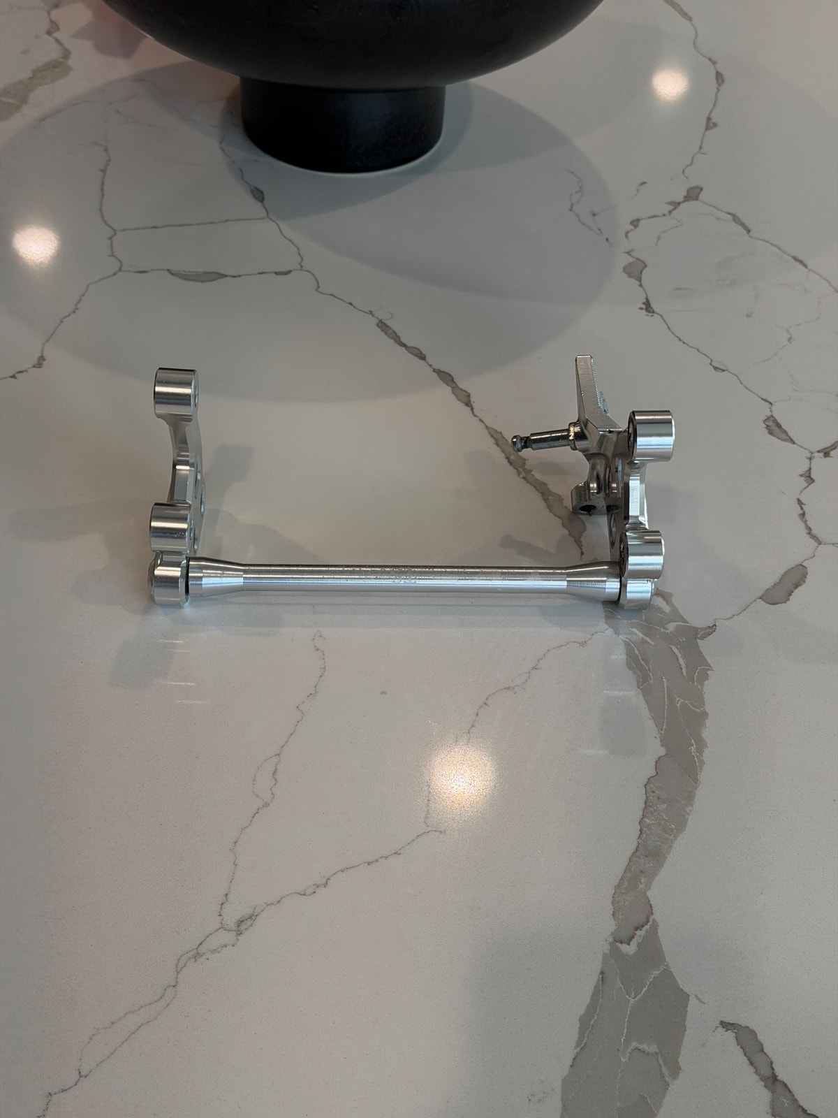 Titanium Sur-Ron Peg Bracket, photo 2 of 2