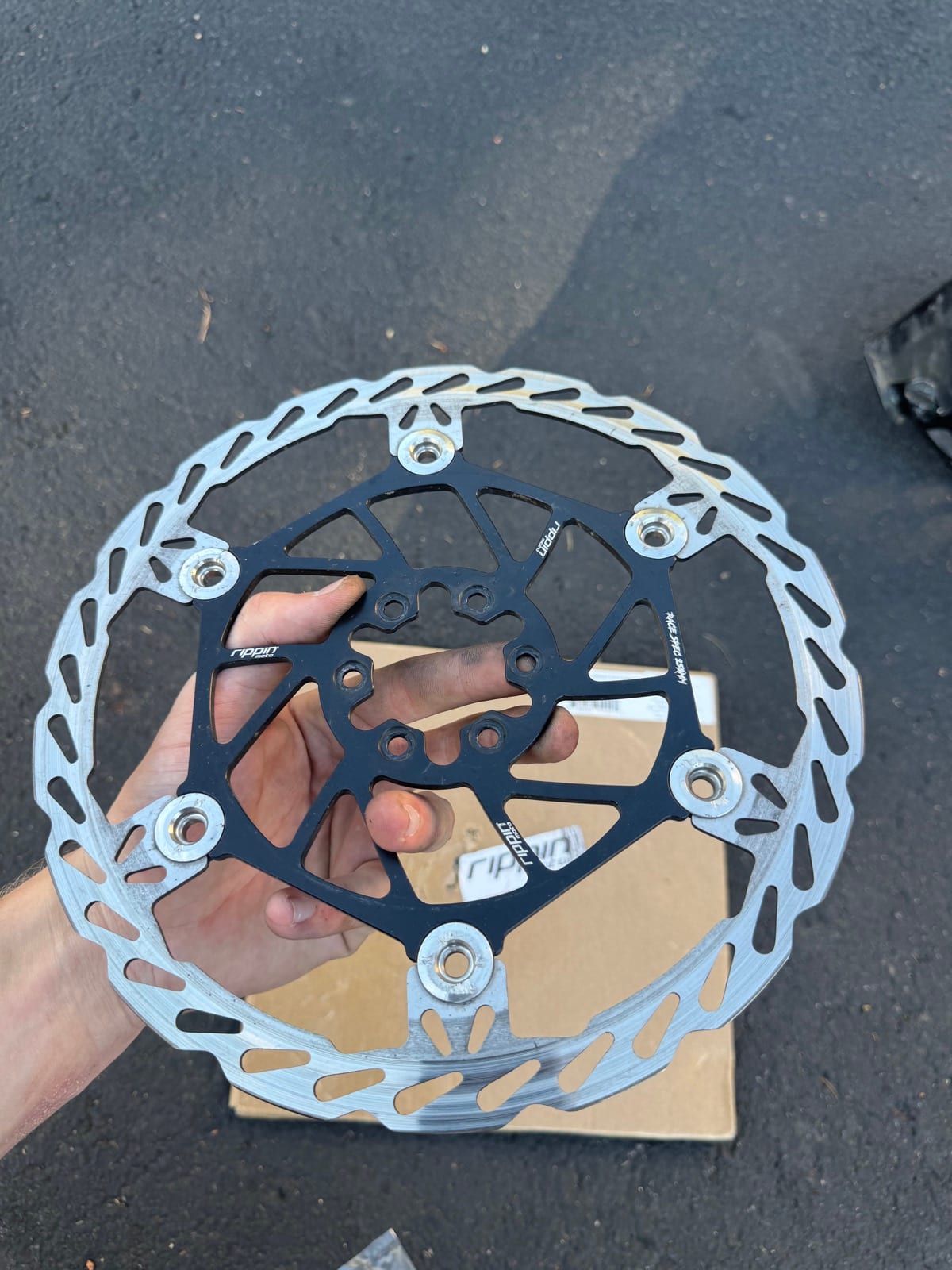 Rippin Moto 250mm Race Spec Rear Rotor, photo 1 of 3