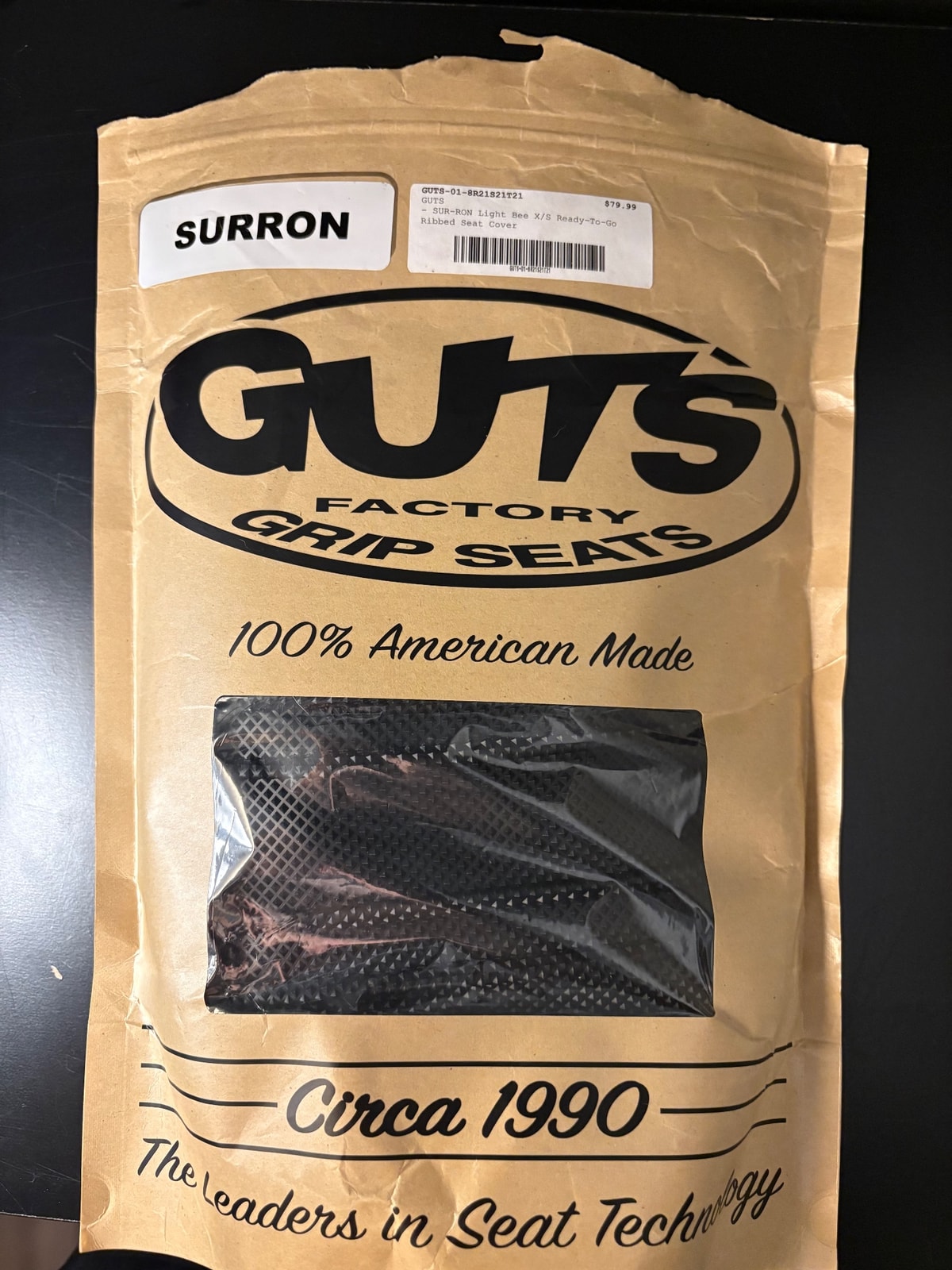 Guts Sur-Ron Seat Cover Fits Ventus-Falcon 79 Bike, photo 1 of 7
