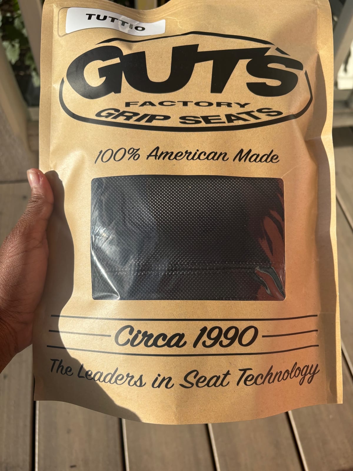 Guts Seat Cover For The Tuttio, photo 1 of 6
