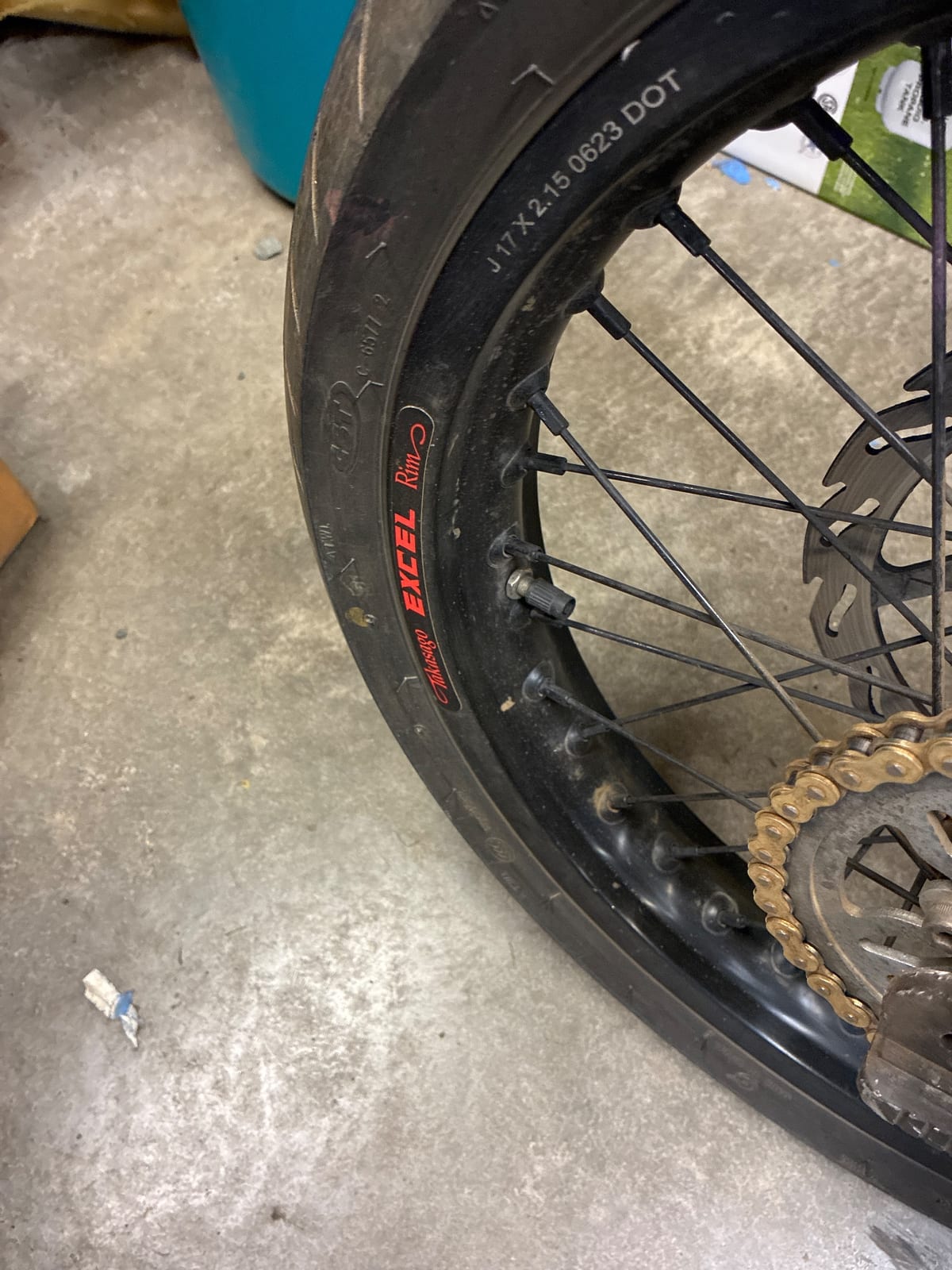 17 Super Moto Wheel-set For Talaria MX4, photo 3 of 4
