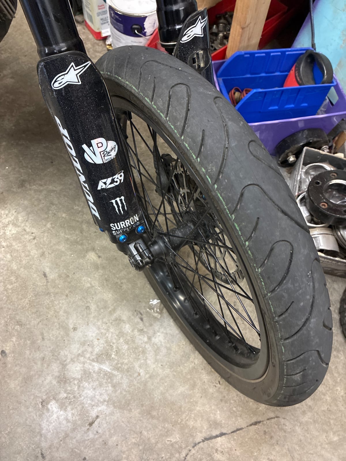 17 Super Moto Wheel-set For Talaria MX4, photo 2 of 4