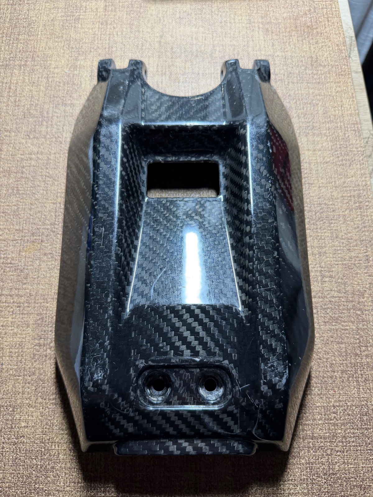 Real Carbon Fiber Battery Lid, photo 2 of 4