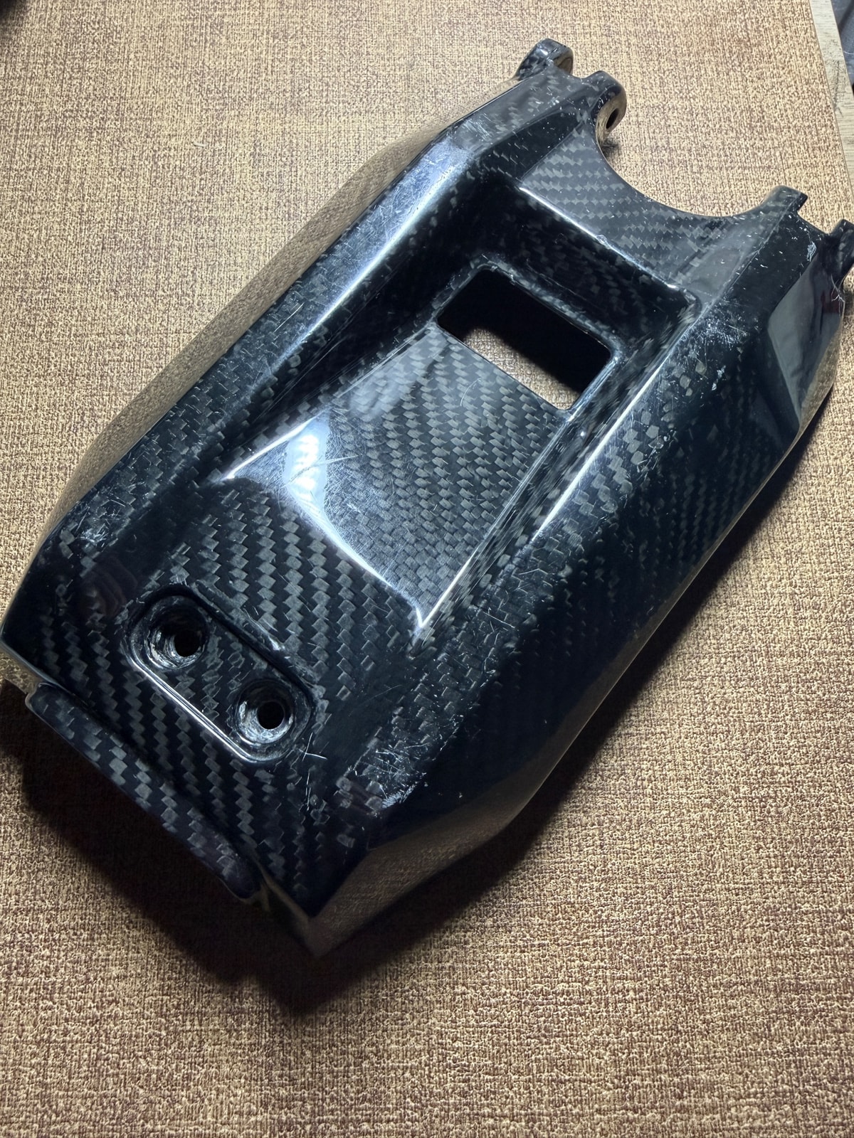 Real Carbon Fiber Battery Lid, photo 4 of 4