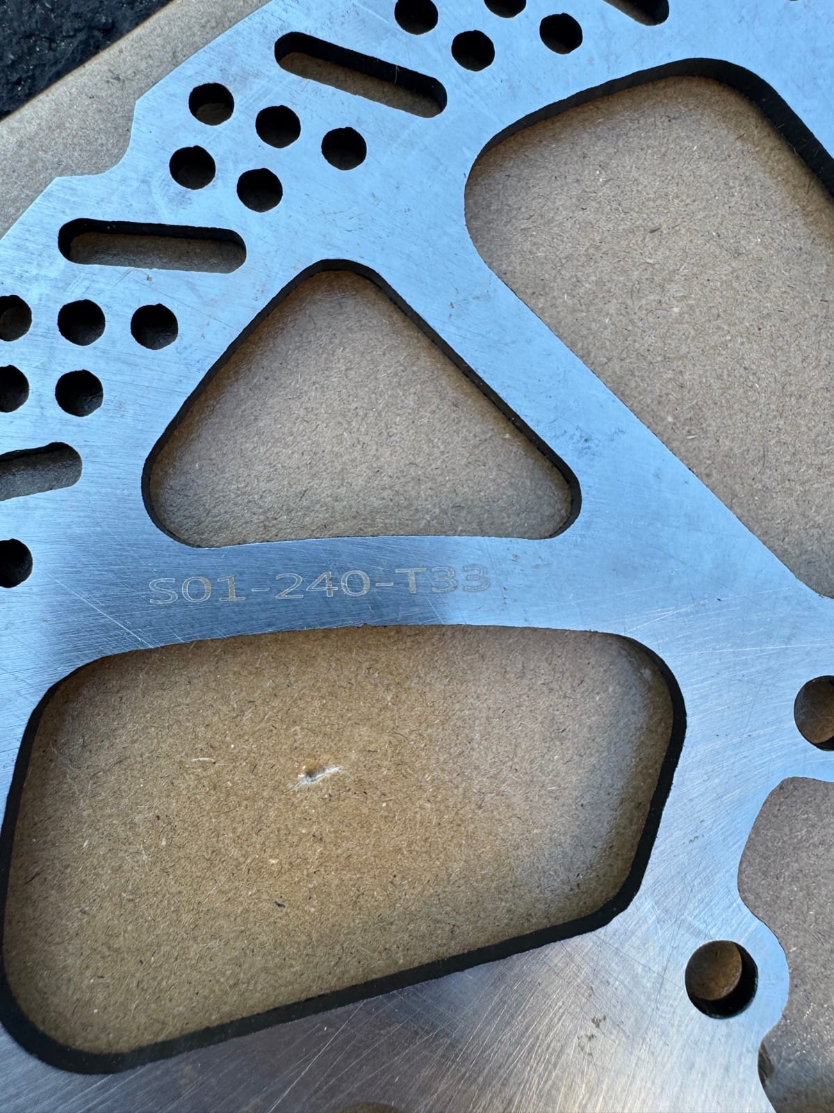 Talaria Rear Rotor for Ultra Bee Brake Upgrade, photo 3 of 3