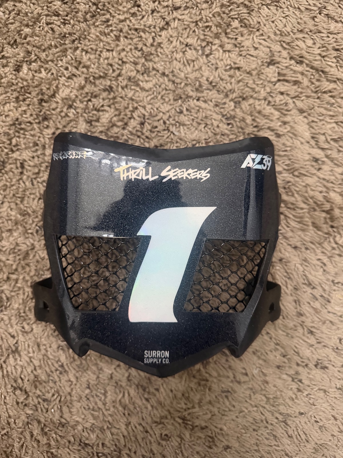 Motocutz Vented Number Plate, photo 1 of 3