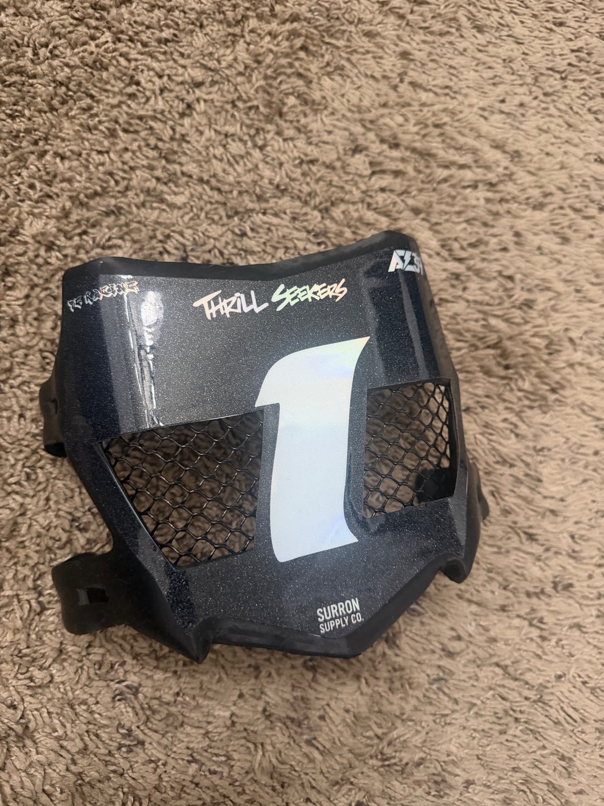 Motocutz Vented Number Plate, photo 2 of 3