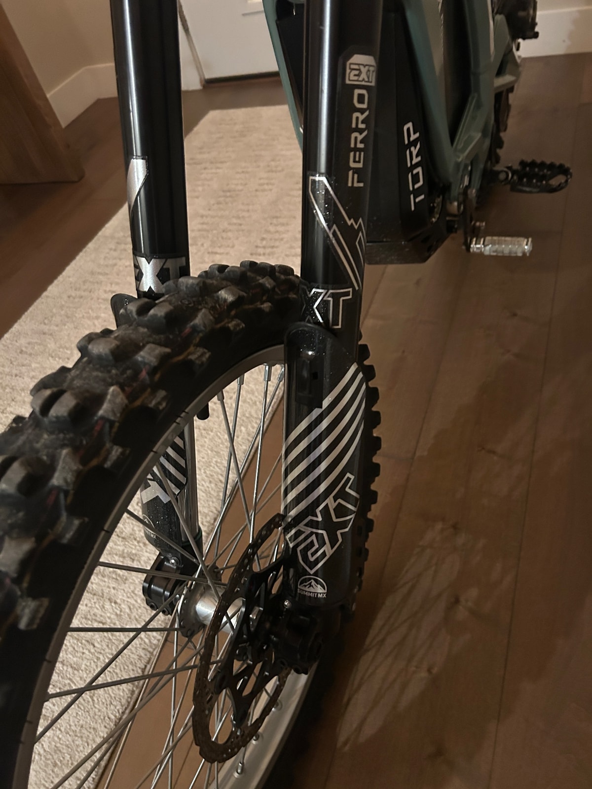 EXT Ferro Front Forks (drop Crown), photo 3 of 4