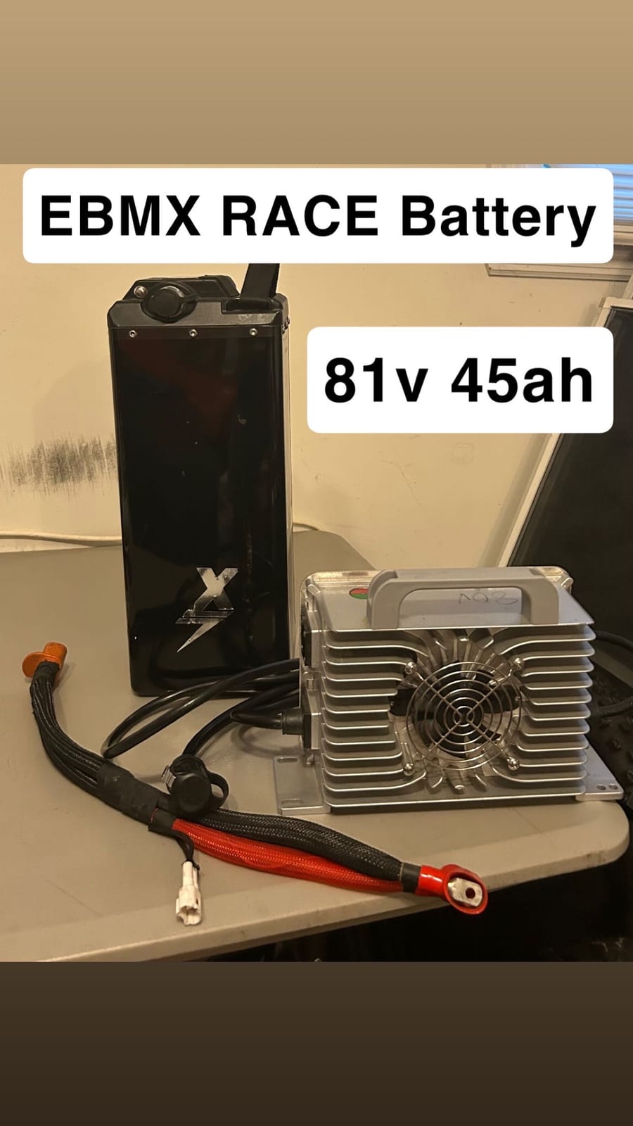 EBMX 81 Volt 45 Ah Race Battery, photo 1 of 3